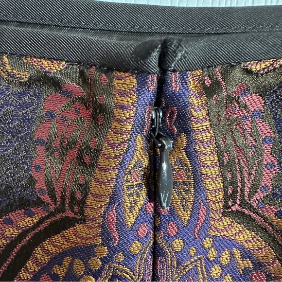 Linda Allard for Ellen Tracy 100% silk skirt, size 10, lined, office, evening - Picture 6 of 12